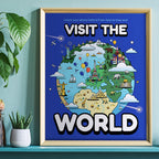Visit the World Poster
